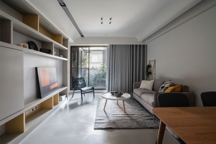 轻松温暖的居住空间 台北单身女士公寓设计