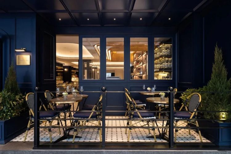 梁志天新作: 香港 La Brasserie 法式餐厅