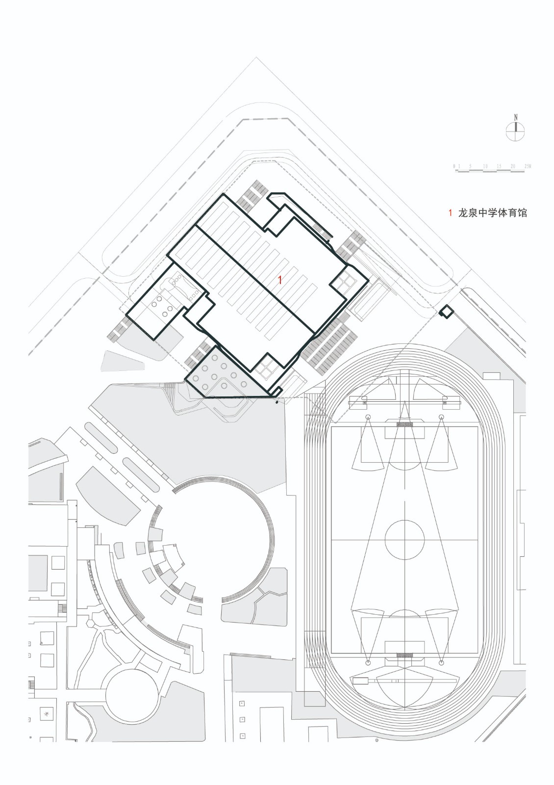 龙泉中学体育馆 / 中国建筑西南设计研究院有限公司