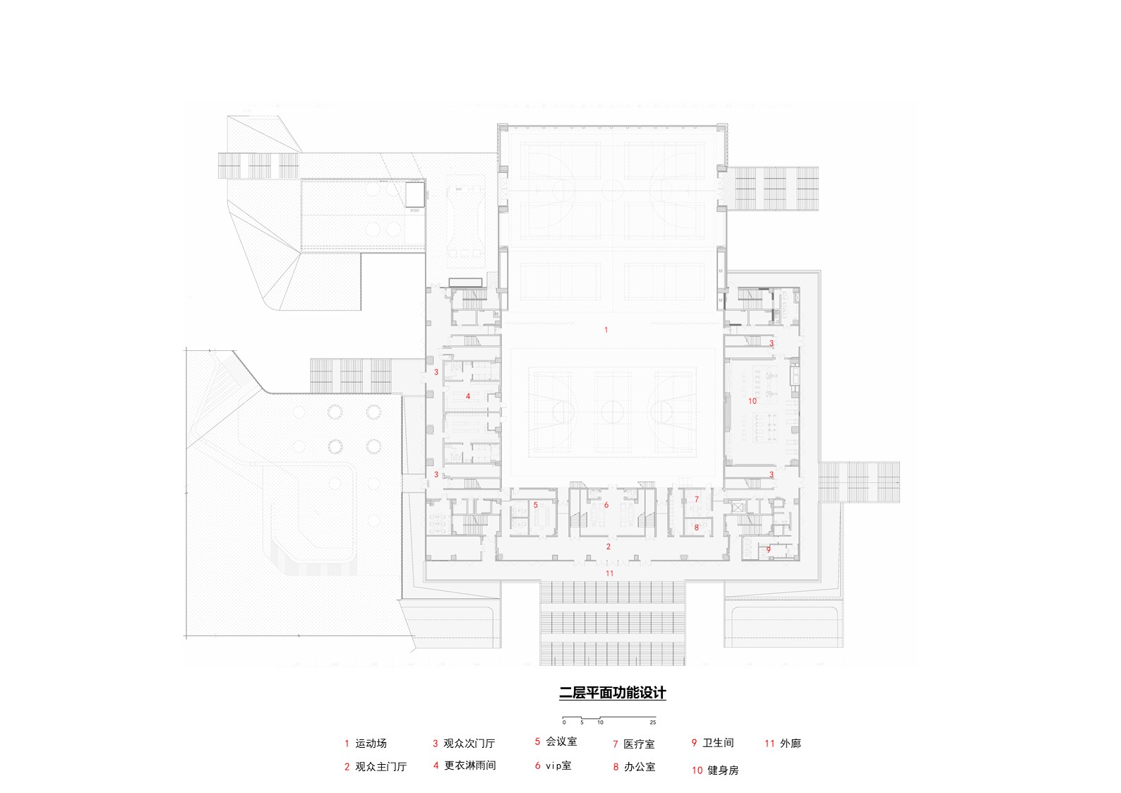 龙泉中学体育馆 / 中国建筑西南设计研究院有限公司