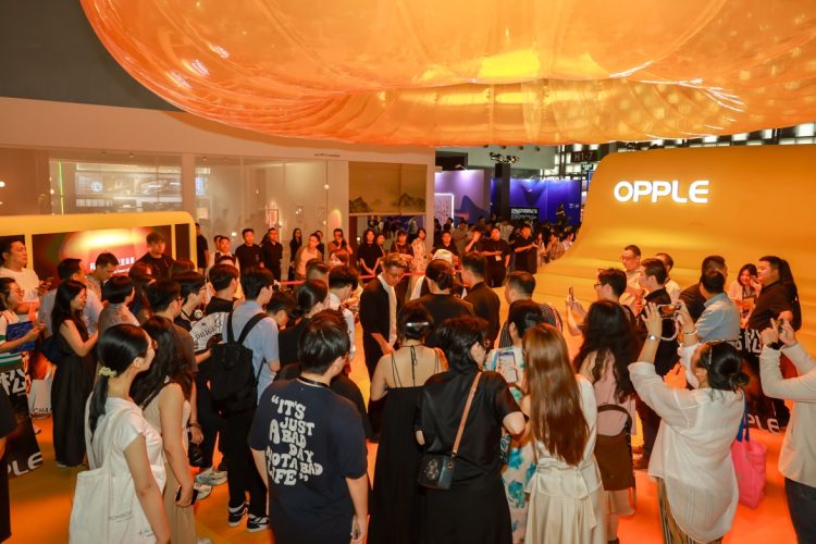 欧普照明 × 马岩松丨用沉浸式光影坐标「太阳」点亮设计上海